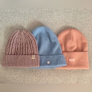 Steve Madden,Hollister and Norla Canada Beanie Set - Pink and Blue
